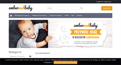 Desktop Screenshot of amberandbaby.com